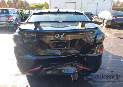 2013 Hyundai Elantra Gls из США, поврежденный, VIN KMHDH4AE5DU796122